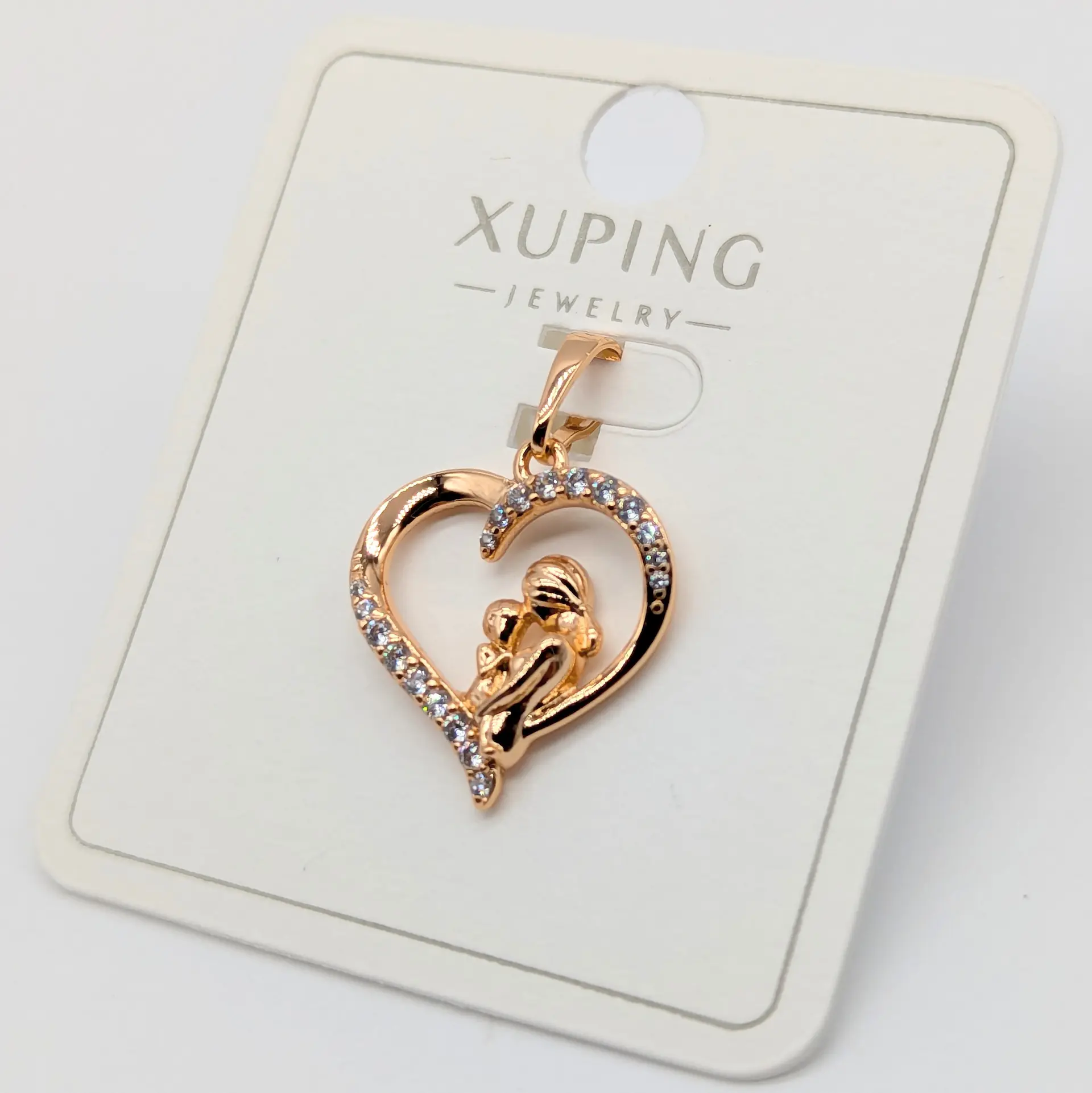 Кулон Xuping 18к «Материнская Любовь», 1.8*1.8 см