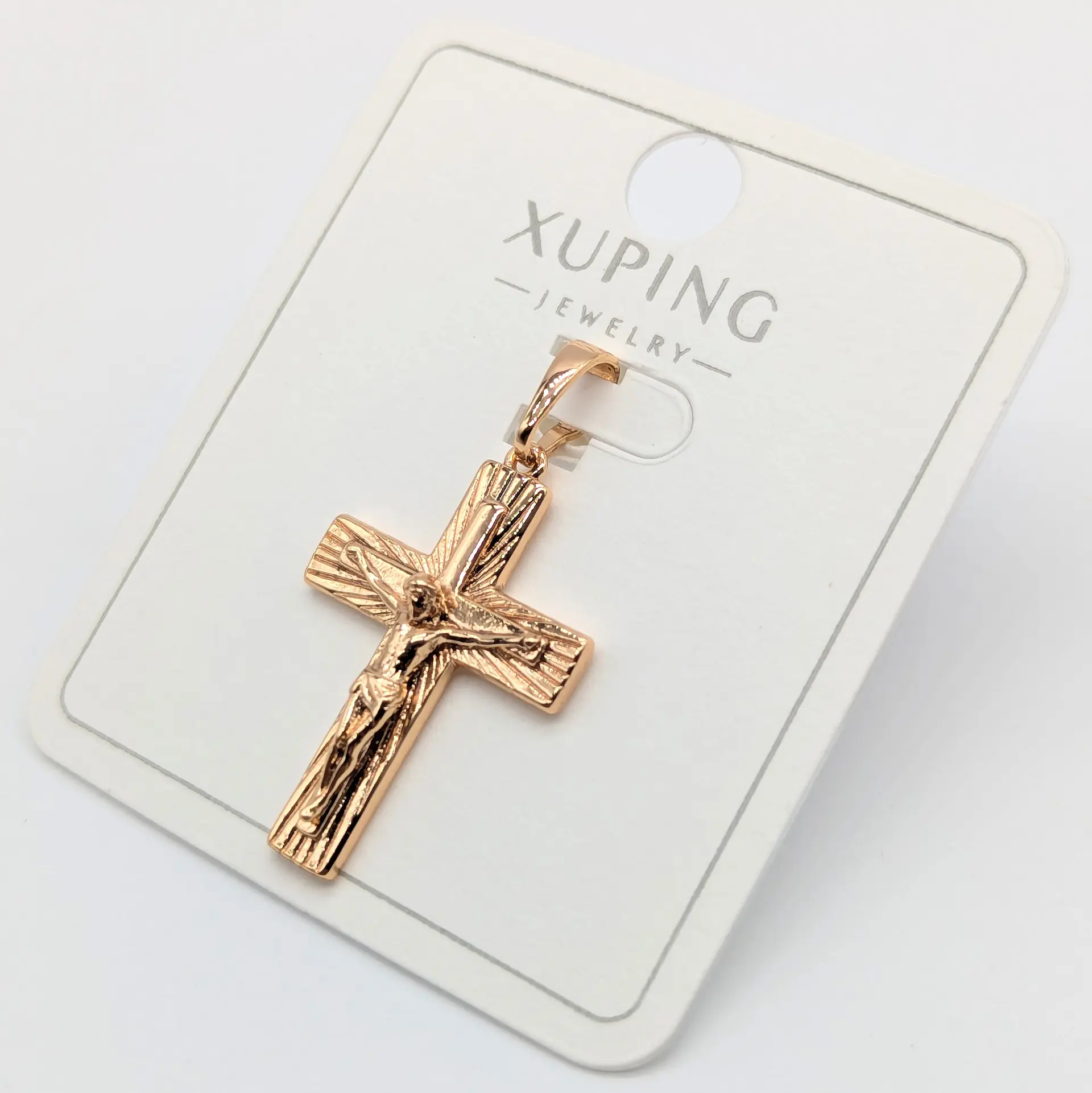 Кулон Xuping 18к «Свет Веры», 1.7*2.5 см