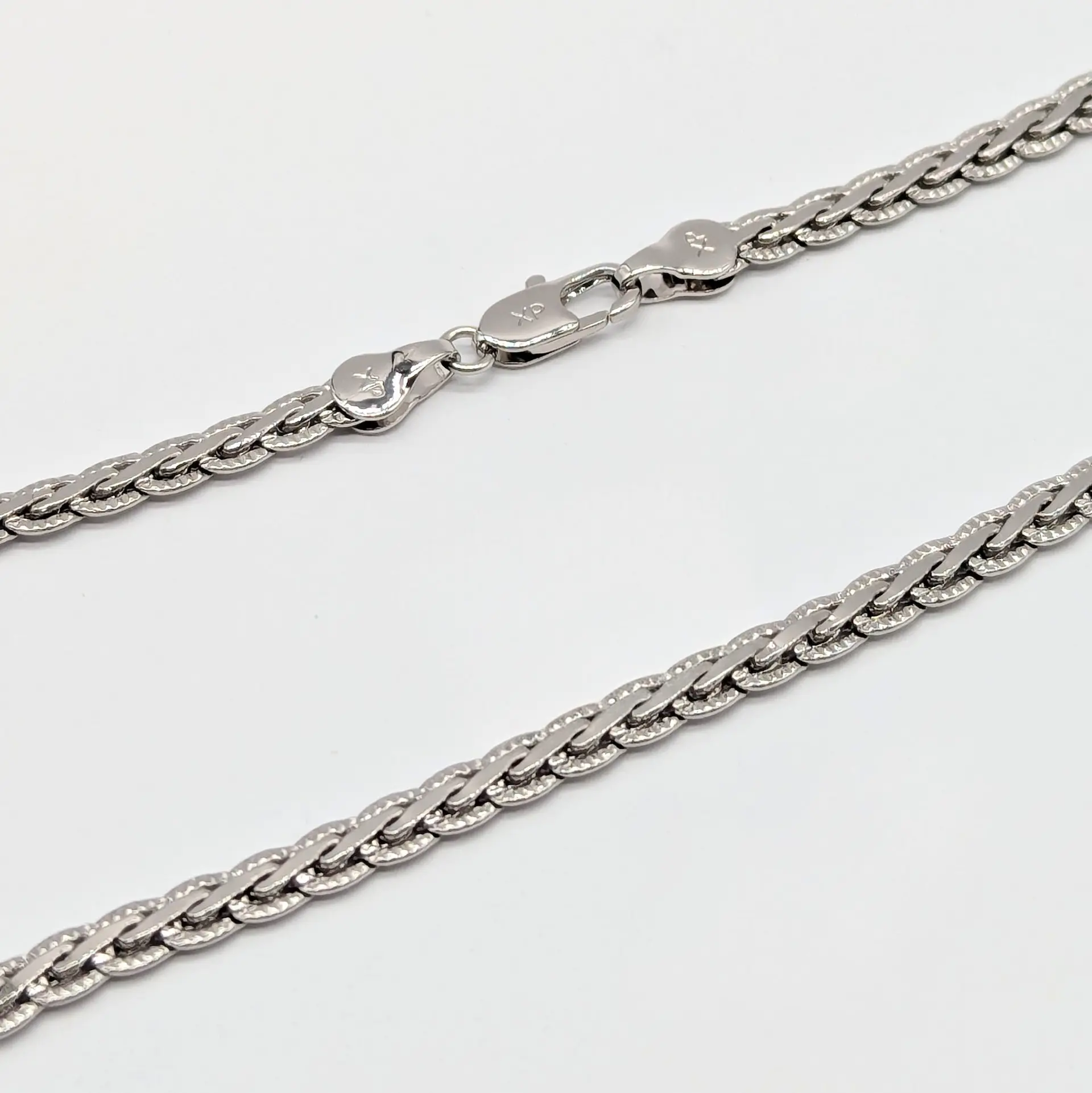Цепочка Xuping «Серебряный Ритм», 50 см